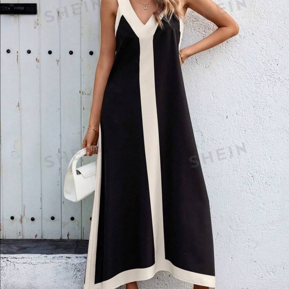 Color block Dress - Picture 6 of 7